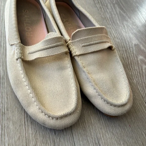 ROTHYS the driver loafer cream washable loafers minimalist neutral flats - Picture 10 of 11